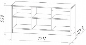 НИЦЦА Гостиная (модульная) в Ревде - revda.mebel24.online | фото 3