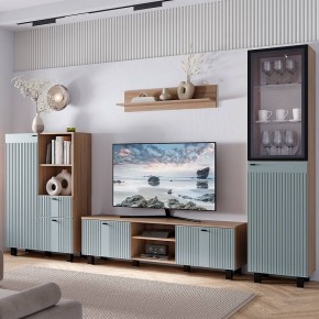 Гостиная Олива (Дуб каньон/MF11 Шарли бриз) в Ревде - revda.mebel24.online | фото