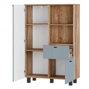 Гостиная Олива (Дуб каньон/MF11 Шарли бриз) в Ревде - revda.mebel24.online | фото 10