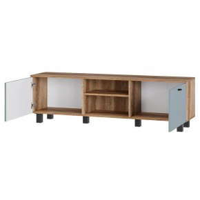 Гостиная Олива (Дуб каньон/MF11 Шарли бриз) в Ревде - revda.mebel24.online | фото 8