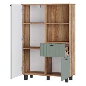 Гостиная Олива (Дуб каньон/MF12 Эвкалипт софт) в Ревде - revda.mebel24.online | фото 10