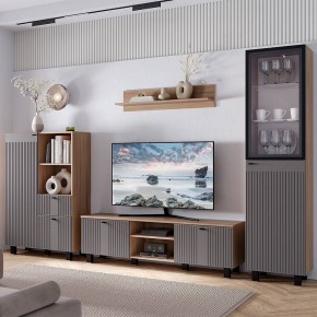 Гостиная Олива (Дуб каньон/MF14 Муссон софт) в Ревде - revda.mebel24.online | фото