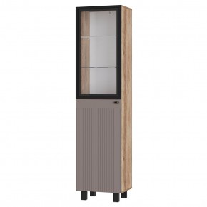 Гостиная Олива (Дуб каньон/MF14 Муссон софт) в Ревде - revda.mebel24.online | фото 4
