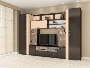 Гостиная Оскар-18-2 венге-дуб молочный в Ревде - revda.mebel24.online | фото