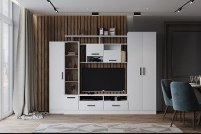 Гостиная Оскар-5 Белый в Ревде - revda.mebel24.online | фото