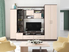 Гостиная Оскар-5 венге/дуб молочный в Ревде - revda.mebel24.online | фото 1