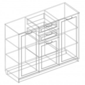 Гостиная "Алексанрия" (модульная) в Ревде - revda.mebel24.online | фото 21
