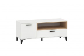 Гостиная "Bergen" (модульная) Белый /Дуб бунратти в Ревде - revda.mebel24.online | фото 4