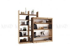 ТЕРРА Гостиная МДФ (модульная) Белый глянец/дуб сонома в Ревде - revda.mebel24.online | фото 4