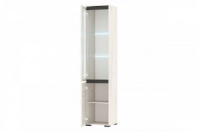 ГРЕТТА Пенал-витрина 1В1С (дуб крафт) в Ревде - revda.mebel24.online | фото 2