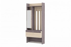 ГРЕТТА Прихожая (дуб сонома/ясень черный) в Ревде - revda.mebel24.online | фото 2
