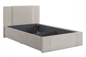 ХЛОЯ Кровать 1200 каркас (галька велюр) в Ревде - revda.mebel24.online | фото