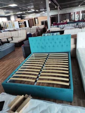 Интерьерная Кровать Октавия Бирюзовый 1600х2000 в Ревде - revda.mebel24.online | фото 2