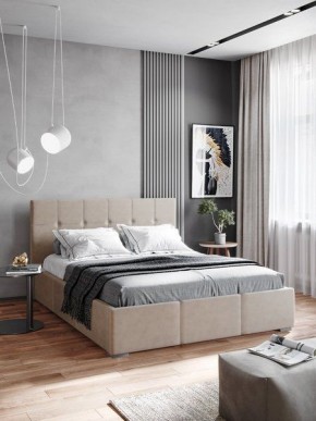 Интерьерная Кровать Рио Бежевый 1600х2000 в Ревде - revda.mebel24.online | фото