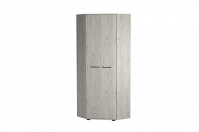 ИТАЛИЯ ШУ-800 Шкаф угловой (дуб крафт белый) в Ревде - revda.mebel24.online | фото