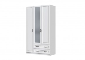 КАНТРИ Шкаф ШР-3 с 1 зерк. (белый) ЛАК в Ревде - revda.mebel24.online | фото