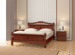 КАРИНА-5 Кровать из массива 1200 (Орех) в Ревде - revda.mebel24.online | фото
