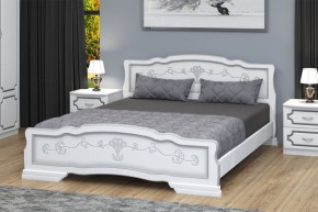 КАРИНА-6 Кровать из массива 1400 в Ревде - revda.mebel24.online | фото 1
