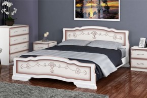 КАРИНА-6 Кровать из массива 1400 в Ревде - revda.mebel24.online | фото 7