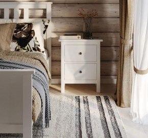 Комод 02 Кантри белый с двумя ящиками в Ревде - revda.mebel24.online | фото 4