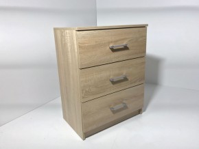 Комод 3 ящика (дуб сонома) в Ревде - revda.mebel24.online | фото