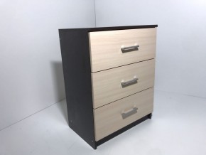 Комод 3 ящика (венге/дуб молочный) в Ревде - revda.mebel24.online | фото