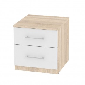 Комод K-48x45x45-1 Калисто (тумба прикроватная) ДСС-Белый в Ревде - revda.mebel24.online | фото