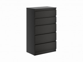 Комод КАСТОР с пятью ящиками, цвет Дуб Венге в Ревде - revda.mebel24.online | фото