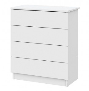 Комод КМ 1 (Серия 2) Белый текстурный в Ревде - revda.mebel24.online | фото 3