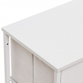 Комод Leset Линкс 2 ящ. (к/з), Каркас Белый, ящики Белые в Ревде - revda.mebel24.online | фото 6