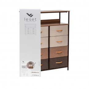 Комод Leset Локи 8 ящ. с полкой в Ревде - revda.mebel24.online | фото 10
