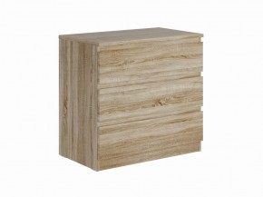 Комод МАЛЬТА с тремя выдвижными ящиками, цвет Дуб Сонома в Ревде - revda.mebel24.online | фото