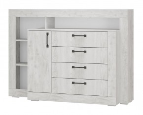 Комод многофункциональный Прима КМ-17 (Бетон пайн светлый) в Ревде - revda.mebel24.online | фото
