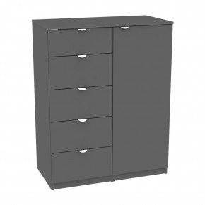 Комод "Калисто (K37)" ручка торцевая (Графит) в Ревде - revda.mebel24.online | фото