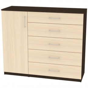 Комод "Калисто (K40)" ручка рейлинг (Венге-ДМ) в Ревде - revda.mebel24.online | фото