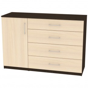 Комод "Калисто (K44)" ручка рейлинг (Венге-ДМ) в Ревде - revda.mebel24.online | фото