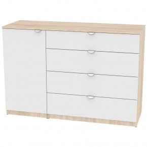 Комод "Калисто (K44)" ручка торцевая (ДСС-Белый) в Ревде - revda.mebel24.online | фото