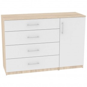 Комод "Калисто (K45)" ручка рейлинг (ДСС-Белый) в Ревде - revda.mebel24.online | фото