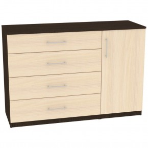 Комод "Калисто (K45)" ручка рейлинг (Венге-ДМ) в Ревде - revda.mebel24.online | фото