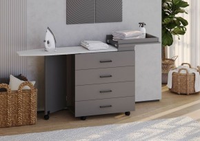 Комод с гладильной доской (Графит) в Ревде - revda.mebel24.online | фото 3