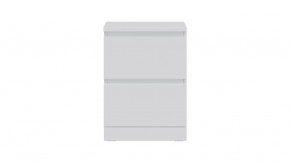 Комод Варма 2 с двумя выдвижными ящиками, цвет белый в Ревде - revda.mebel24.online | фото 2