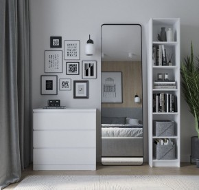 Комод Варма 3 с тремя выдвижными ящиками, цвет белый в Ревде - revda.mebel24.online | фото 1