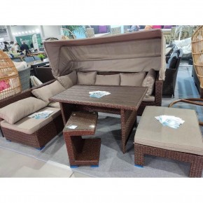 Комплект мебели с диваном AFM-320B-T320 Brown в Ревде - revda.mebel24.online | фото 2