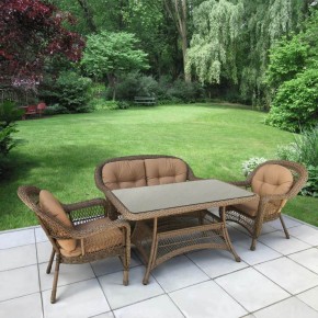 Комплект плетеной мебели T130/LV-520BB-Beige_Beige в Ревде - revda.mebel24.online | фото 2