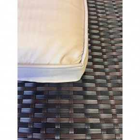 Комплект плетеной мебели  YR822Br Brown-Beige (подушка бежевая) в Ревде - revda.mebel24.online | фото 2