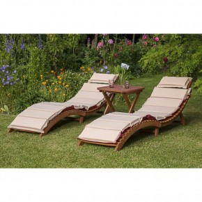 Комплект шезлонги и столик AFM-803A-T133 Beige (2+1) в Ревде - revda.mebel24.online | фото