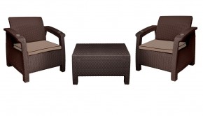 Комплект уличной мебели Yalta Premium Terrace Set (Ялта) шоколадый (+подушки под спину) в Ревде - revda.mebel24.online | фото 8