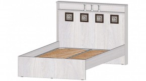 КОСТА-РИКА Кровать 1200 с основанием (анкор светлый) в Ревде - revda.mebel24.online | фото