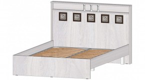 КОСТА-РИКА Кровать 1400 с основанием (анкор светлый) в Ревде - revda.mebel24.online | фото