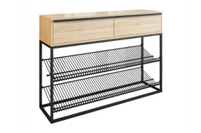 КРАФТ 2 Обувница (дуб сонома) в Ревде - revda.mebel24.online | фото
